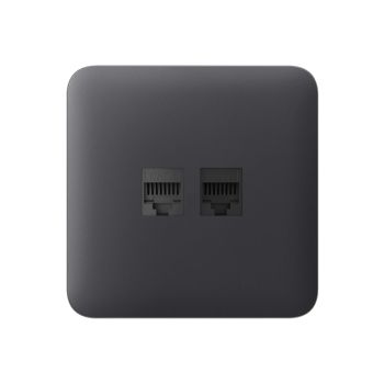 Фронтальна панель Ajax SoloCover (LAN) graphite