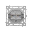 Механізм інтернет розетки Ajax OutletCore (LAN) vertical white