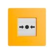 Сповіщувач Ajax Manual Call Point (Yellow) ручний бездротовий