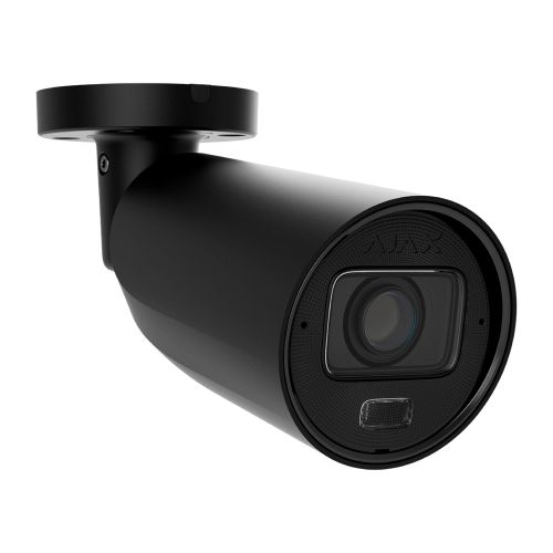 Камеры видеонаблюдения с дальностью подсветки 40 м - 8МП IP камера Ajax BulletCam HLVF (2.8-12 мм) черная
