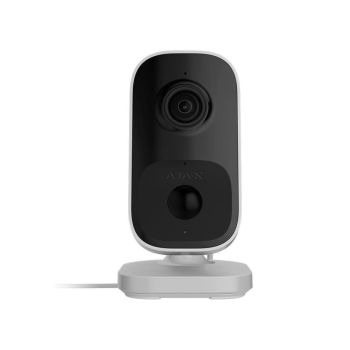 Видеоняни - 4МП IP камера Ajax IndoorCam белая