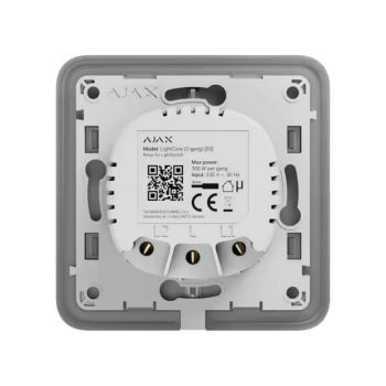 Реле для вертикального двухклавишного выключателя Ajax LightCore (2-gang) vertical