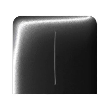 Кнопка Ajax SideButton (2-gang) vertical черная