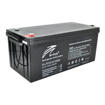 Аккумуляторная батарея Ritar LiFePO4 25,6V 100Ah 2560Wh