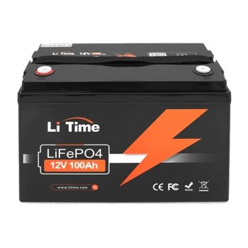 Акумуляторна батарея Li-TIME 12.8V 100Ah LiFePO4