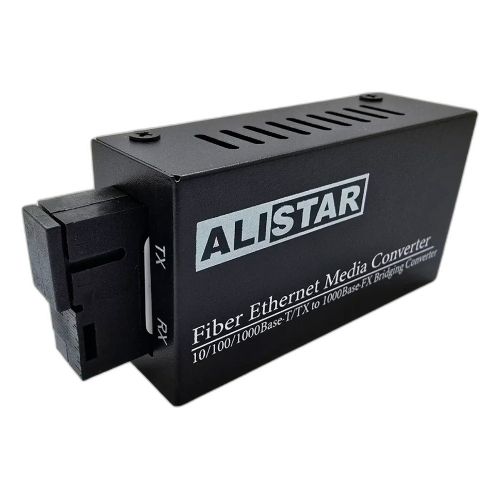 Медіаконвертери - Медіаконвертор Alistar mini 10/100/1000BASE-T 1000BASE-LX 1SM WDM SC 20KM TX1310/RX1550nm