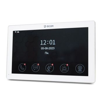 Відеодомофон BCOM BD-1070FHD/T White