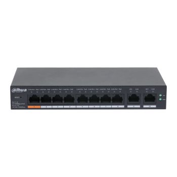 8-портовий керований PoE комутатор Dahua DH-CS4010-8ET-60