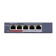 4-портовый неуправляемый PoE коммутатор Hikvision DS-3E0105P-E/M(C) POE