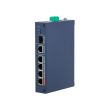4-портовый управляемый PoE коммутатор Dahua DH-CHS4106-4ET-60