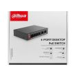 Коммутатор с 4 РоЕ портами Dahua DH-PFS3006-4ET-60