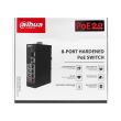 8-портовый неуправляемый POE коммутатор Dahua DH-PFS3110-8ET-96