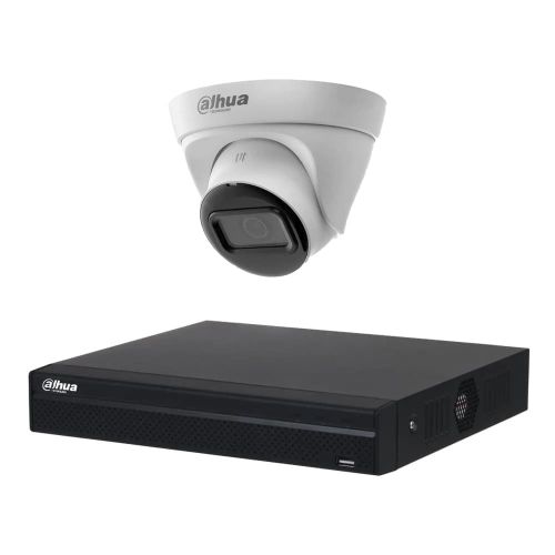 Комплекты видеонаблюдения с PoE питанием - Комплект IP видеонаблюдения Dahua KIT-DH117