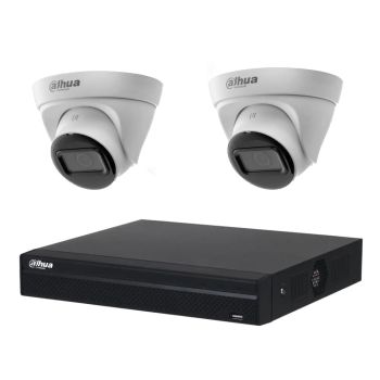 Комплекты видеонаблюдения с PoE питанием - Комплект IP видеонаблюдения Dahua KIT-DH124