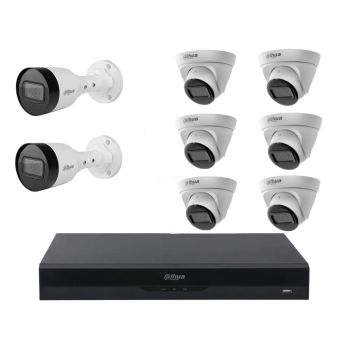 Комплект IP видеонаблюдения Dahua KIT-DH182