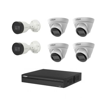 Комплект IP видеонаблюдения Dahua KIT-DH201