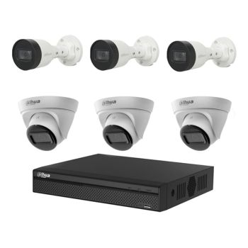 Комплект IP видеонаблюдения Dahua KIT-DH202