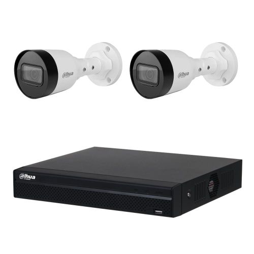 Комплекты видеонаблюдения с PoE питанием - Комплект IP видеонаблюдения Dahua KIT-DH103