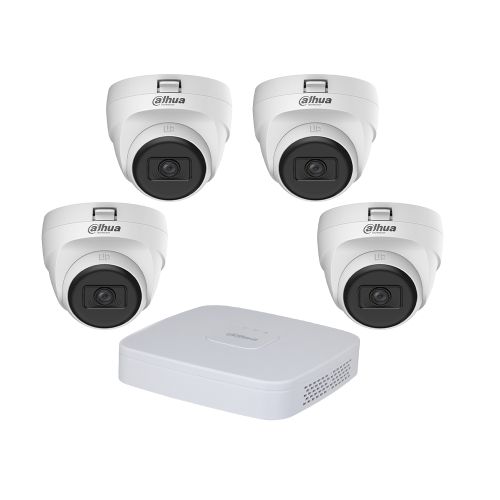 Комплекты видеонаблюдения на 4 камеры - Комплект HDCVI видеонаблюдения Dahua KIT-DH137