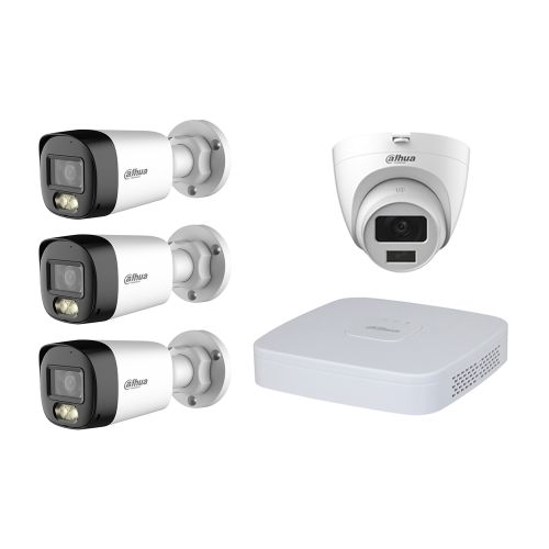Комплекты аналогового видеонаблюдения - Комплект HDCVI видеонаблюдения Dahua KIT-DH175