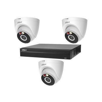 Комплекты видеонаблюдения Wi-Fi - Комплект IP видеонаблюдения Dahua KIT-DH327