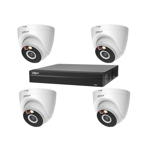 Комплекты видеонаблюдения Wi-Fi - Комплект IP видеонаблюдения Dahua KIT-DH328