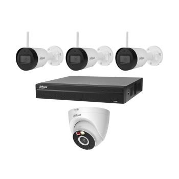 Комплекты видеонаблюдения Wi-Fi - Комплект IP видеонаблюдения Dahua KIT-DH333