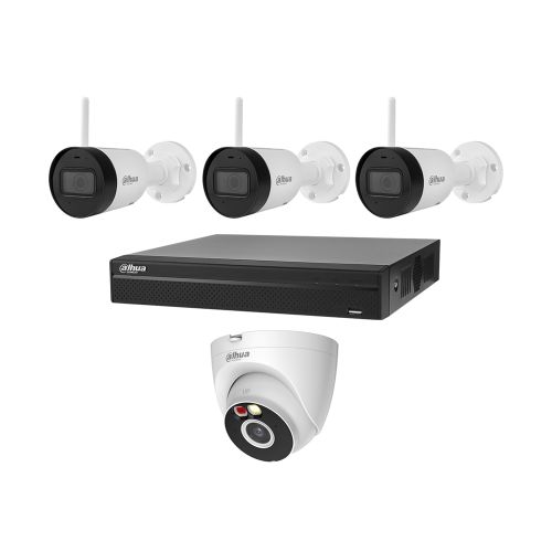 Комплекты видеонаблюдения Wi-Fi - Комплект IP видеонаблюдения Dahua KIT-DH333