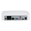 IP відеореєстратор з PoE Dahua DHI-NVR2104-P-I2 4-канальний 