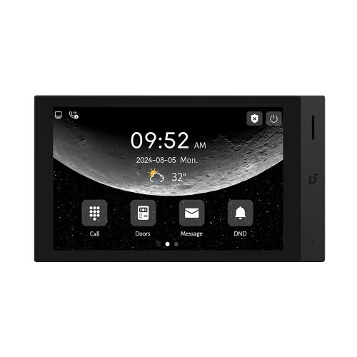 Видеодомофоны Wi-Fi - Видеомонитор Dnake H616 BLACK 8' Android 10