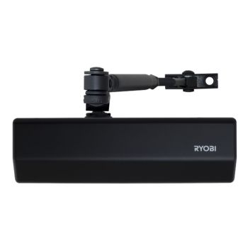 Доводчик дверной накладной RYOBI 1500 D-1554 STD EN 2/3/4 черный до 80 кг