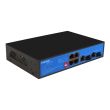 4-портовый неуправляемый гигабитный PoE коммутатор Ewind EW-S1907CG-AP