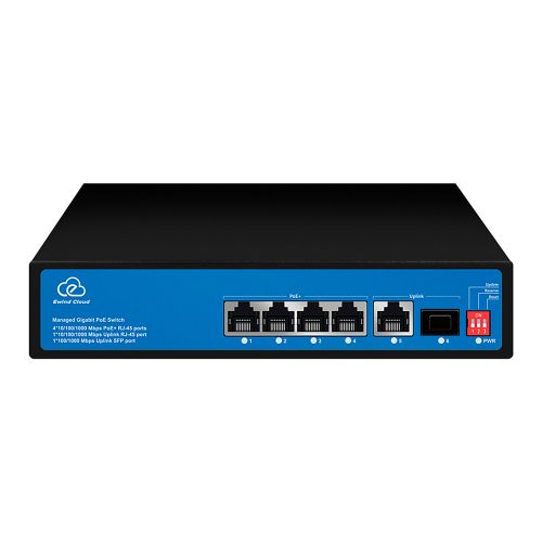 Коммутаторы на 4 порта - 4-портовый неуправляемый PoE коммутатор Ewind EW-ES3006CG-AP