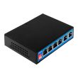 4-портовый неуправляемый PoE коммутатор Ewind EW-S1906CF-DP