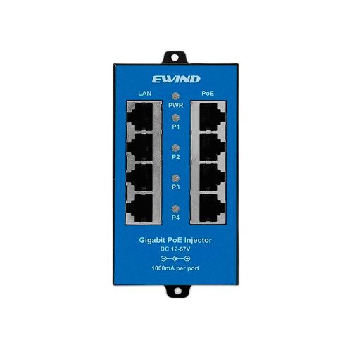 Инжекторы, медиаконверторы - PoE инжектор Ewind EW-PSE304CG