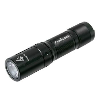 Фонарь наключный Fenix E01 V2.0 черный