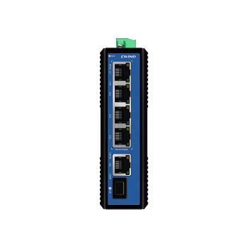 Комутатори з 1 портом uplink - 6-портовий некерований PoE комутатор Ewind EW-PIS1806F-4GE 