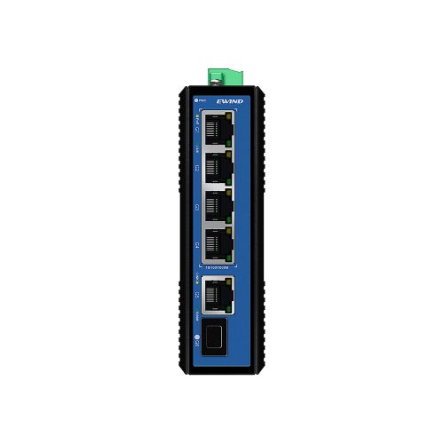 Комутатори з 1 портом uplink - 6-портовий некерований PoE комутатор Ewind EW-PIS1806F-4GE 
