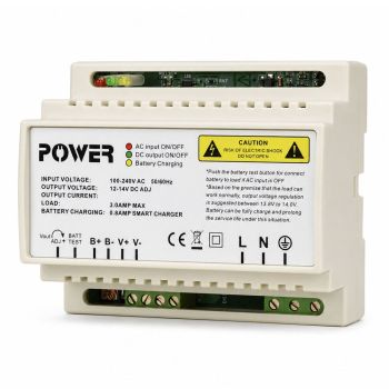 Блок безперебійного живлення на DIN-рейці BBGP-123DIN
