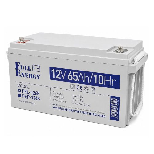 Акумулятори - Аккумулятор гелевий Full Energy FEL-1265