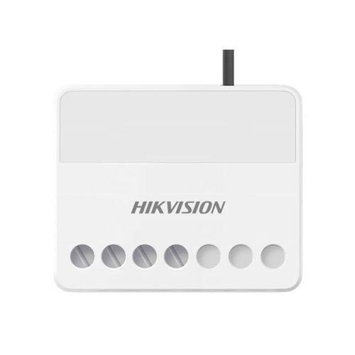 Комплектующие для сигнализации, охранной системы Hikvision - Беспроводное силовое реле Hikvision DS-PM1-O1H-WE