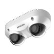8МП PanoVu IP камера Hikvision DS-2CD6D82G0-IHS (2.8 мм)