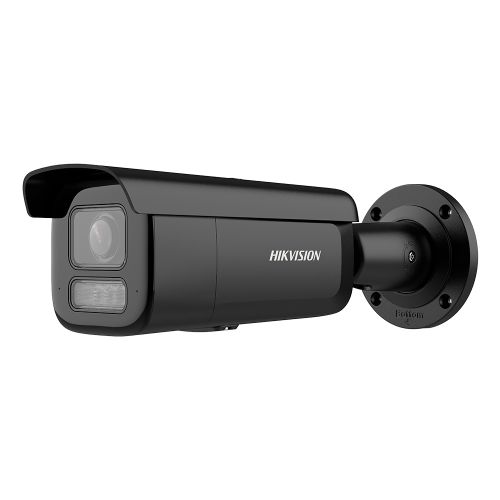 Камеры видеонаблюдения с дальностью подсветки 60 м - 4МП IP камера Hikvision DS-2CD2643G2-LIZS2U (2.8-12 мм) черная