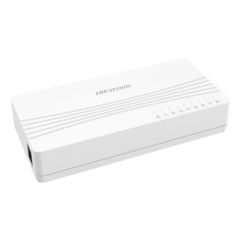 Комутатори Hikvision - 8-портовий некерований комутатор Hikvision DS-3E0108D-E