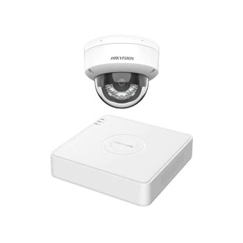 Комплекты видеонаблюдения с PoE питанием - Комплект IP видеонаблюдения Hikvision KIT-DS129