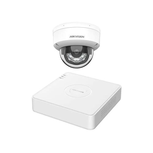 Комплекты видеонаблюдения с PoE питанием - Комплект IP видеонаблюдения Hikvision KIT-DS129