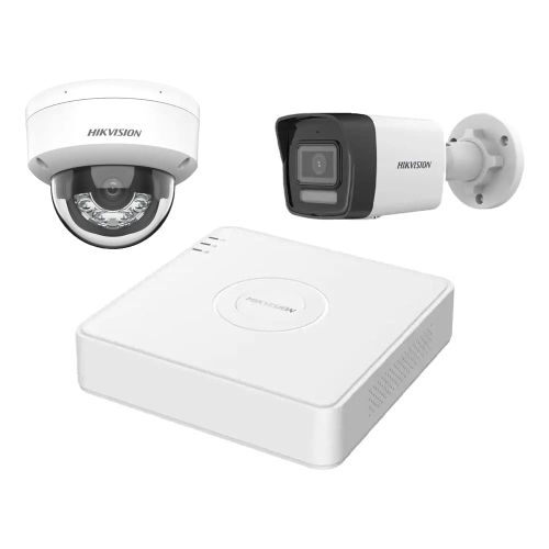 Комплекты видеонаблюдения с PoE питанием - Комплект IP видеонаблюдения Hikvision KIT-DS133