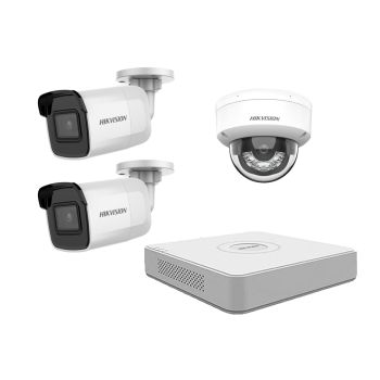 Комплект IP видеонаблюдения Hikvision KIT-DS108
