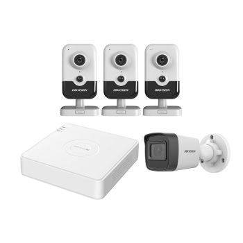 Комплект IP видеонаблюдения Hikvision KIT-DS126
