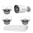 Комплект IP видеонаблюдения Hikvision KIT-DS145